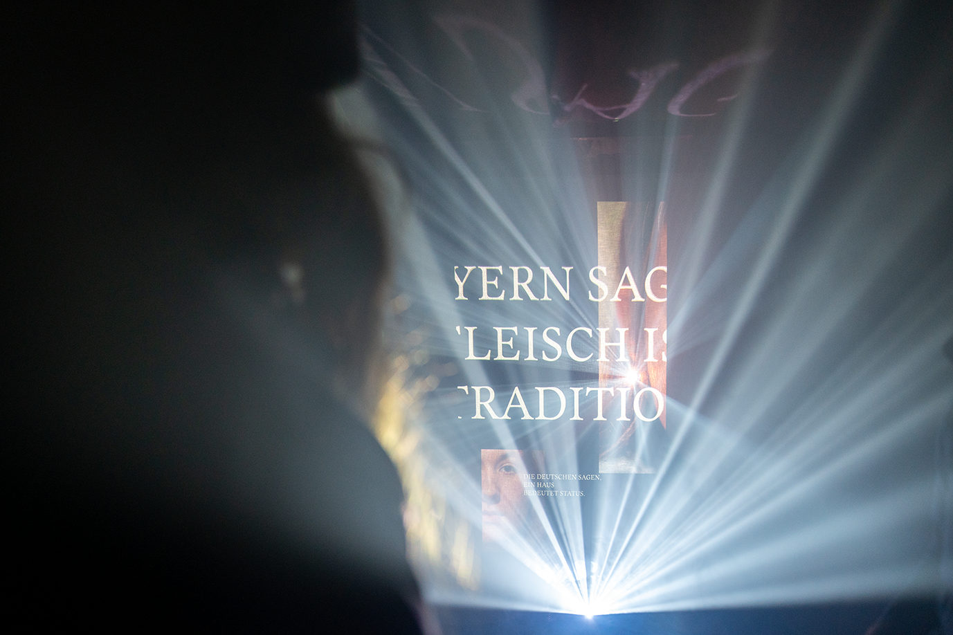 Projection on fog